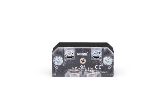 Z Series Socket Single Entry Transparent-Black Elevator Door Switch